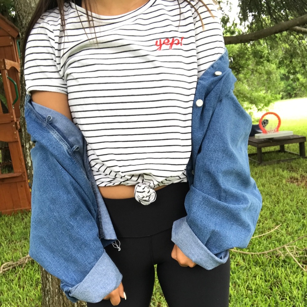Striped t-shirt